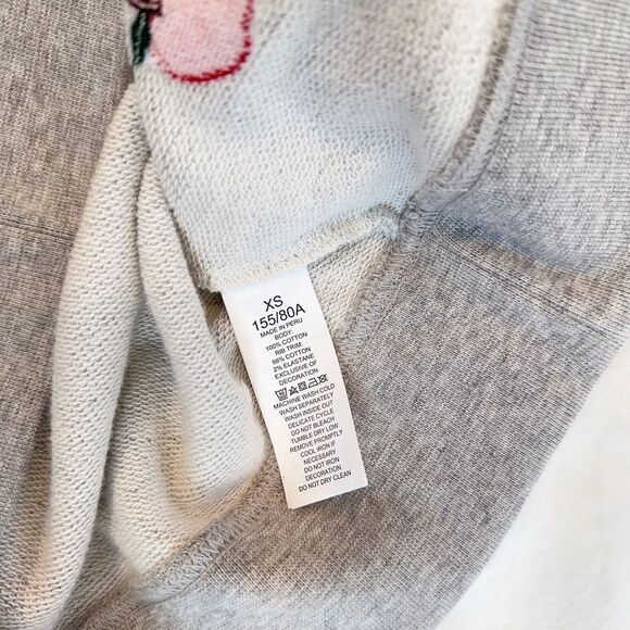 NWT Kate Spade Apple-embroidered Pullover size XS - Picture 8 of 10